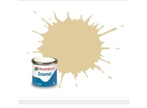 Humbrol 121 Pale Stone Matt - 14ml Enamel Paint
