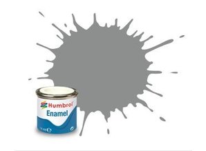 Humbrol 126 US Medium Grey Satin - 14ml Enamel Paint