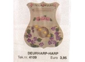 Bouwtekening deurharp harp