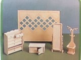 Euromini's Woodcraft Poppenhuis meubels Hal