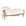 Euromini's Chaise longue, blankhout