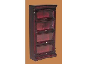 Euromini's Boekenkast, mahonie