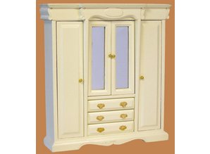 Euromini's Kledingkast, crème