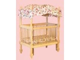 Euromini's Kinderhemelbed, blankhout