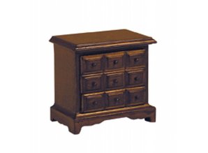 Deluxe Collection Nachtkastje, noten