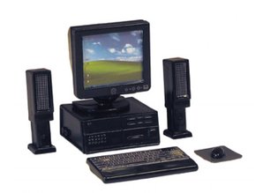 Euromini's Computerset, 6-delig, zwart