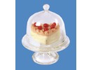 Euromini's Taartschotel met deksel en taartje