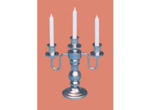 Euromini's Kaarshouder, 3-armig, mat zilver