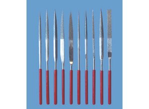 Euromini's Diamant naaldvijlenset, 10-delig