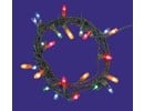 Euromini's Kerstverlichting 24 lampjes gekleurd micro 2mm, zonder stekker