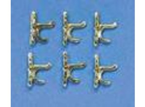 Euromini's EM1187 Wandhaken, per 6