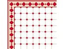Euromini's Old Tiles, Red & White