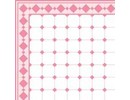 Euromini's Old Tiles, Pink & White