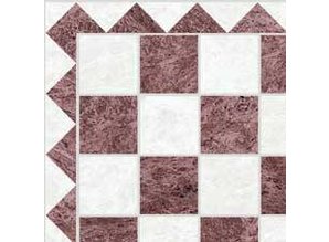 Euromini's Marble Tiles, Brown & White