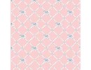 Euromini's Butterflytie, blue on pink
