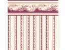 Euromini's Crest, burgundy on beige