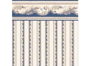 Euromini's Crest, blue on beige