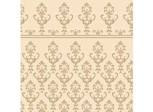 Euromini's Victorian, gold on beige