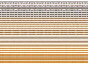 Euromini's Gelamineerd bordervel (reliëfdruk)