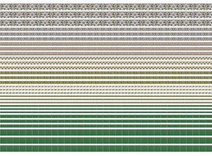 Euromini's Gelamineerd bordervel (reliëfdruk)