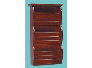 Euromini's Tijdschriftenrekje, mahonie