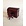 AM004 roltop bureau met draaistoel, mahonie AFM: 13x6x9 cm
